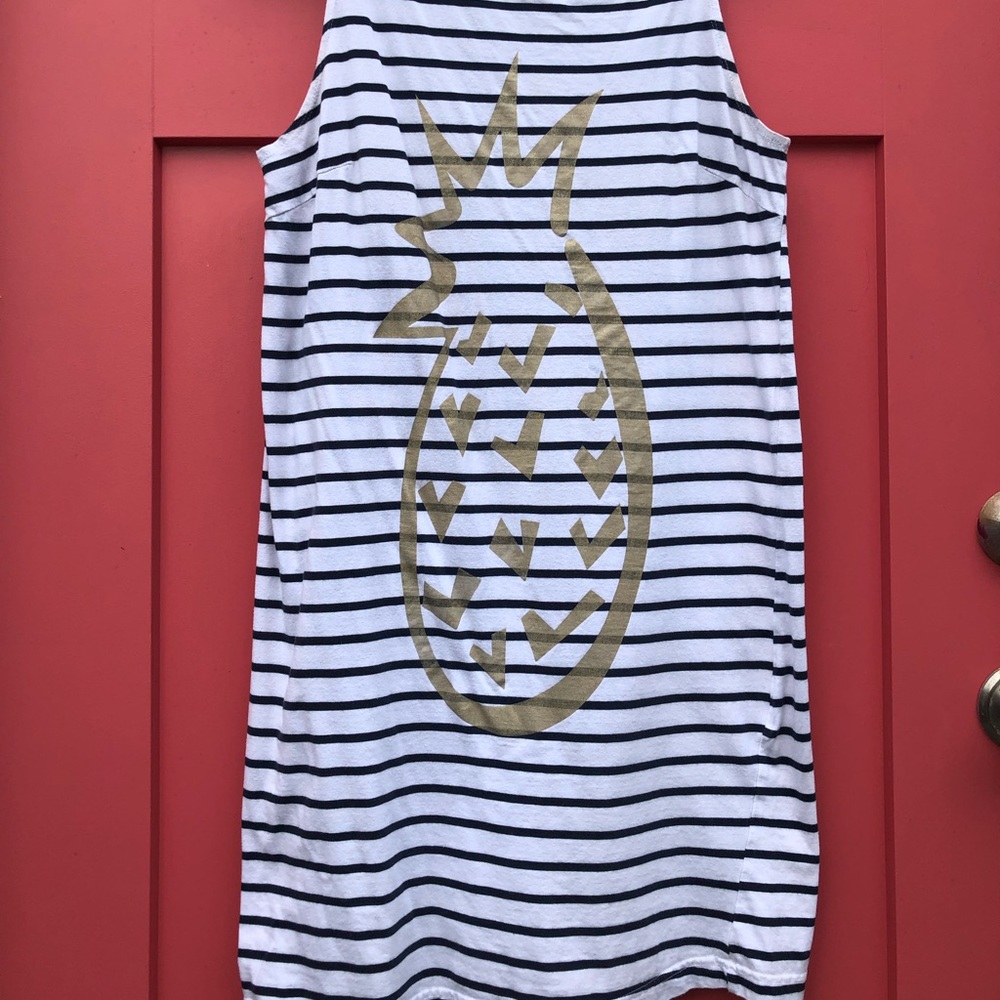 Whit Two Pineapple Dress